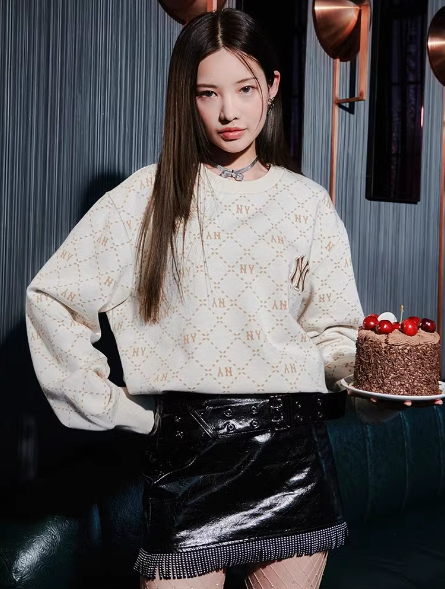 MLB Korea DIA MONOGRAM JQD SWEATSHIRT ジャカード スウェット