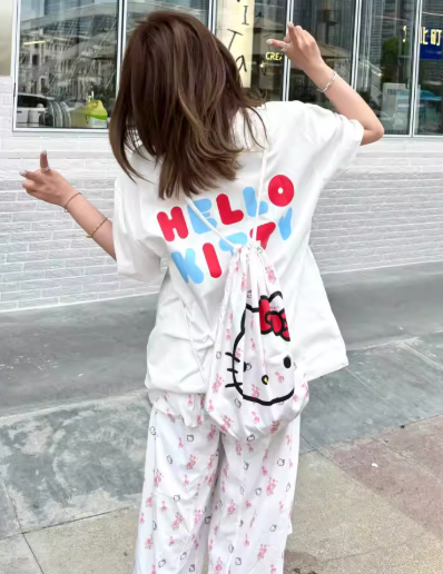 open yy キティTシャツ OPEN YY ハローキティ Tシャツ (4色) HELLO KITTY X YY T-SHIRT