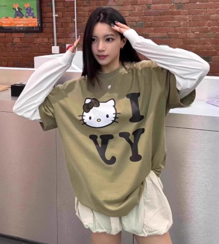 OPEN YY ハローキティ Tシャツ (4色) HELLO KITTY X YY T-SHIRT