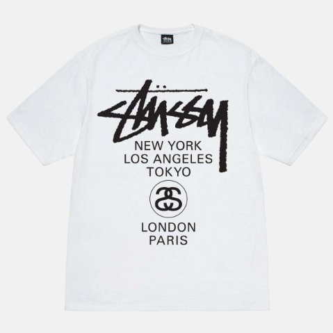 Stussy ステューシー ワールドツアー Tシャツ World Tour T-Shirt