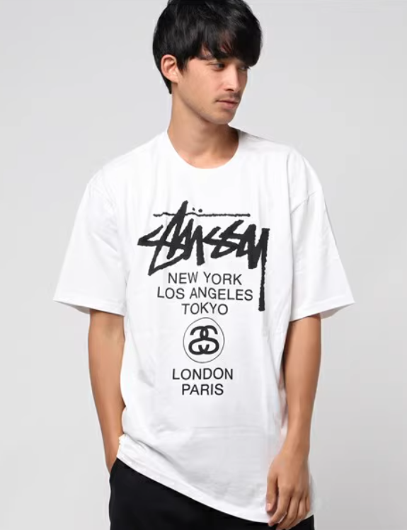★STUSSY ステューシー ワールドツアー Tシャツ XL★ Stussy ステューシー ワールドツアー Tシャツ World Tour T