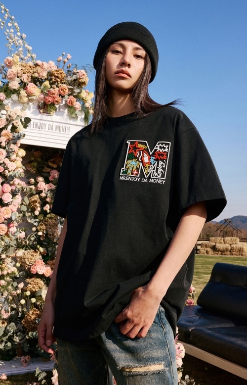 新品未使用未開封be with MMisayoマルチTシャツ MR.DOGMAN2025 ver.2】(ボックスシルエットTシャツ) /WHITE/M/L
