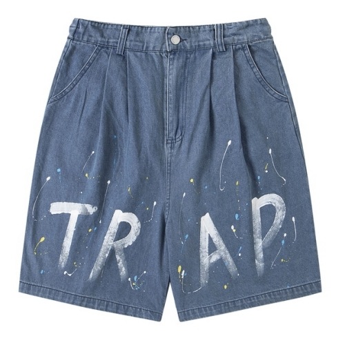 Trapstar London セットアップ デニムシャツ＆ショーツ Summer Set in