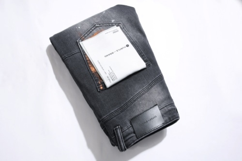 ペイントダメージデニム ksubi - 新品 PURPLE BRAND P002 ペンキ加工ダメージデニム 30の