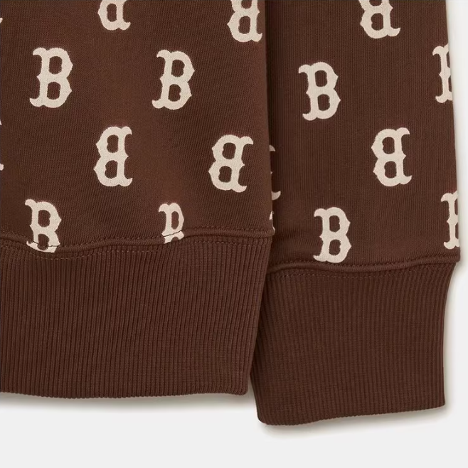 MLB Korea CLASSIC GRADATION MONOGRAM OVER FIT MAN TO MAN