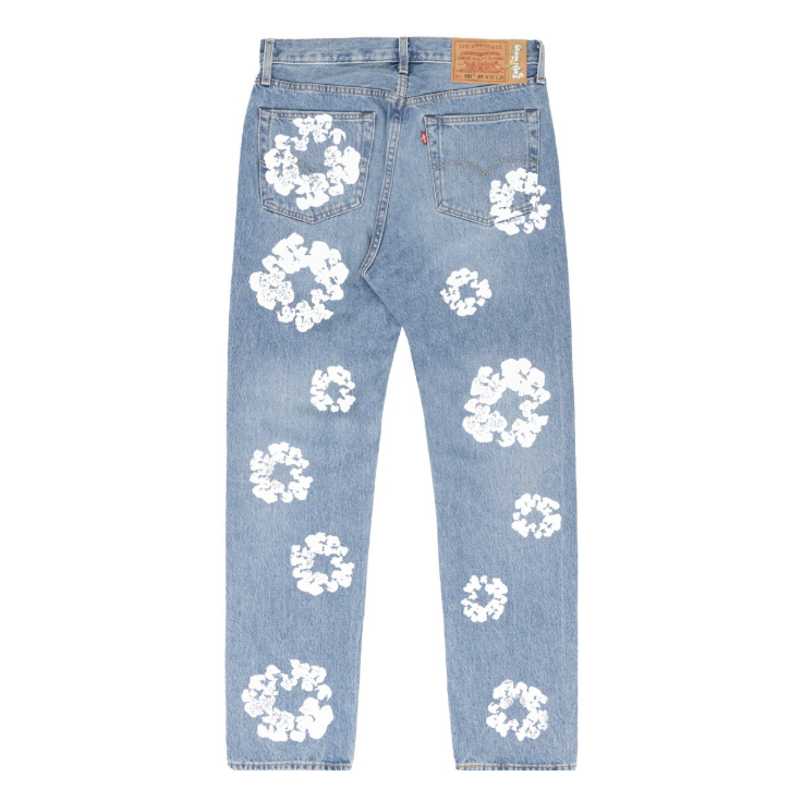 【正規品】【本物】Denim tears Levi's 501 W33 L32 Denim Tears x Levi's 501 デニム ジーンズ Cotton Wreath jean
