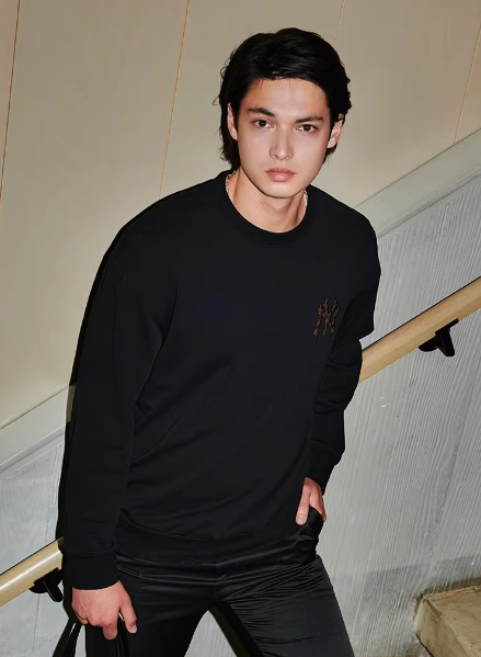 ☆MLB Korea☆ Classic Monogram Big Luxe Man to Man NY DCream Classic Monogram Big Lux Oversized-Fit T-Shirt New York Yankees