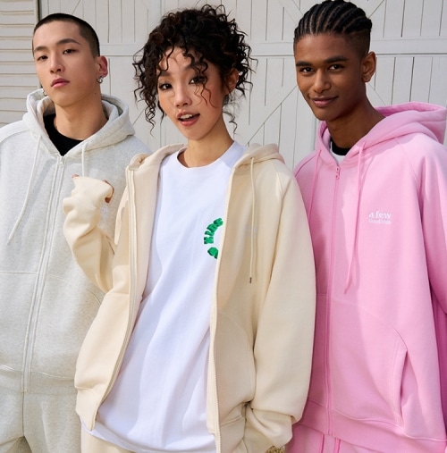 AFGK 2024SS セットアップ ジップアップフーディ & スウェットパンツ