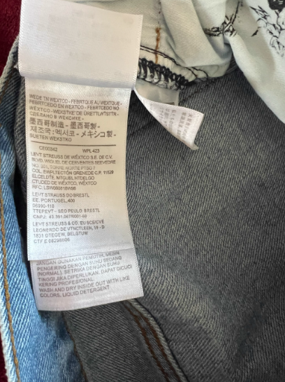 Denim Tears x Levi's セットアップ デニムジャケット & ジーンズ Type