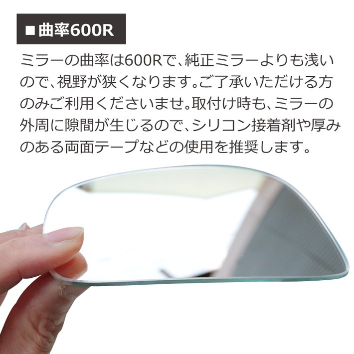 メルセデス・ベンツ Gクラス・Mクラス / フェンダーミラー 600R 左側１枚