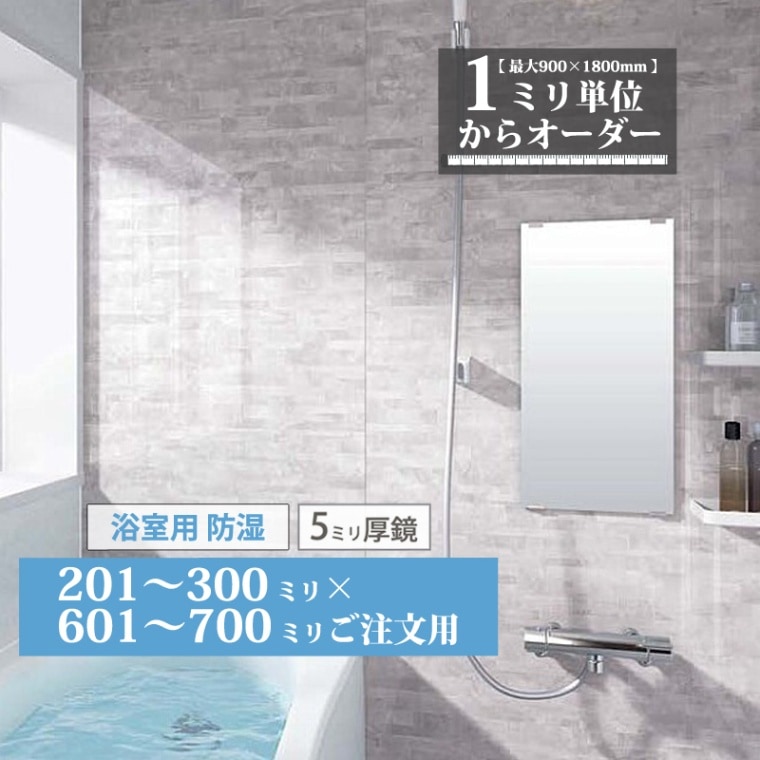 ミラークリップ 浴室ミラークリップ 27 mm シルバー 6個 3-5mm用 東プレ（バス用品） 鏡 356×508×5mm 日本製 交換用鏡 N−6