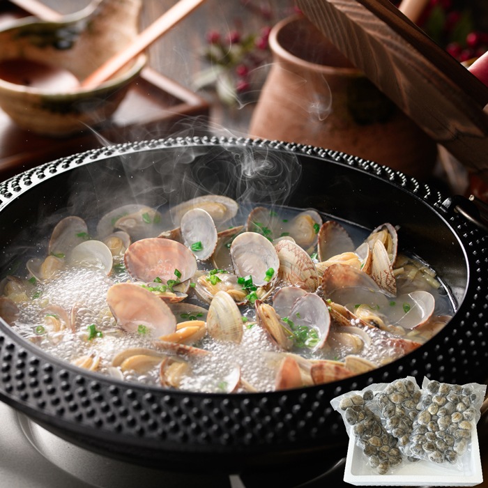 (“生”品質冷凍) 砂抜き天然あさり 300g×3袋　お味噌汁用（送料無料）