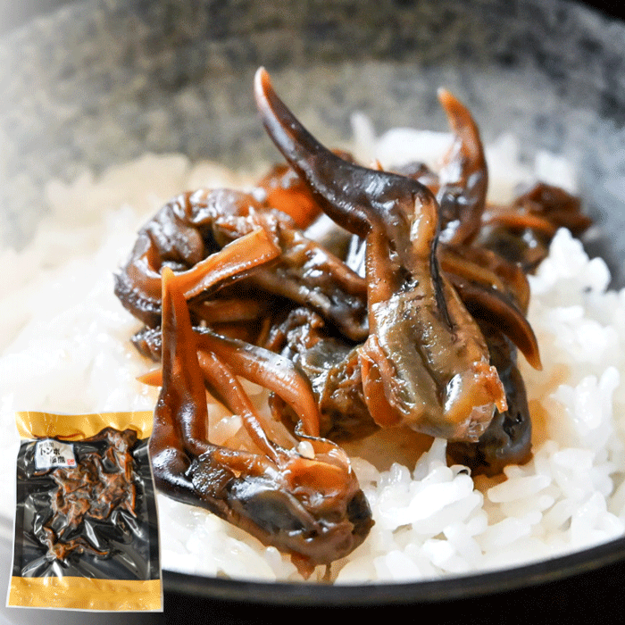 “幻のトンボ“の佃煮 (天然とり貝内蔵入りトンボ)　80g
