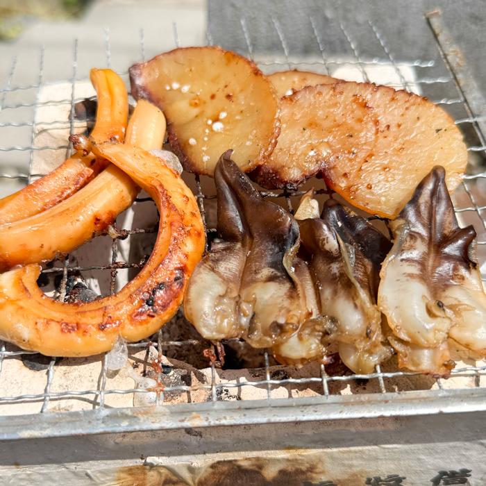 ★お歳暮ギフト★ 究極の天然貝の干物セット~今ならトロあじ・金目鯛の干物付き~