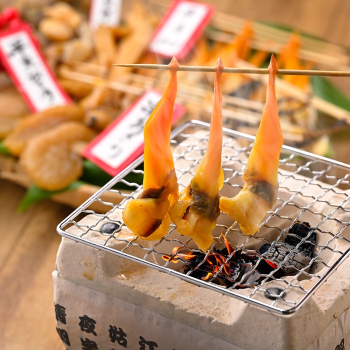 ★お歳暮ギフト★ 究極の天然貝の干物セット~今ならトロあじ・金目鯛の干物付き~