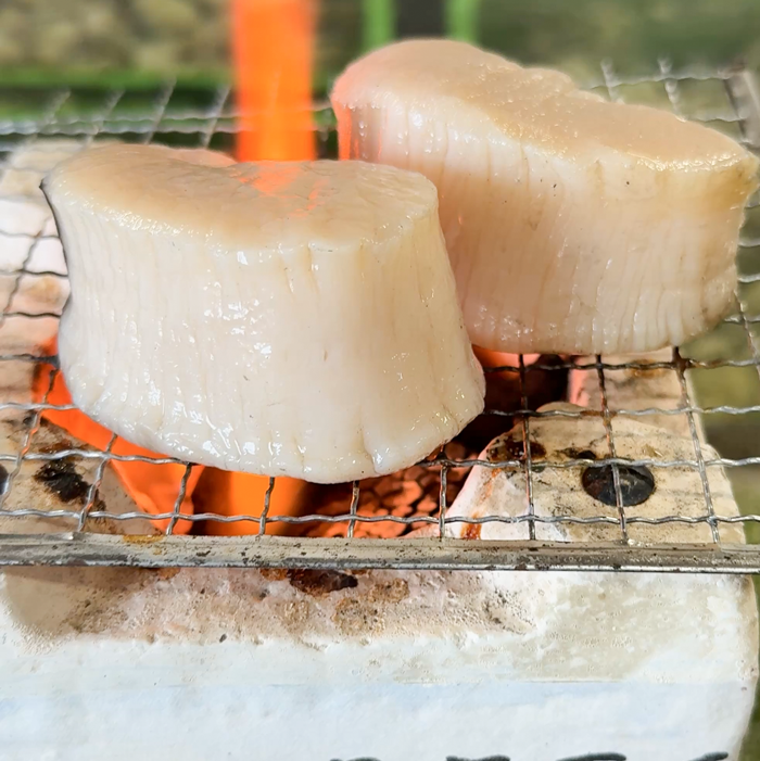 特大サイズ)天然平貝むき身 4個セット (送料無料)(貝柱のみ