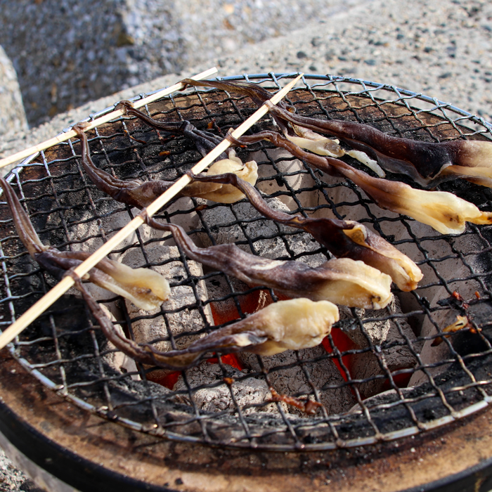 串とり貝　２串　(とり貝の干物)