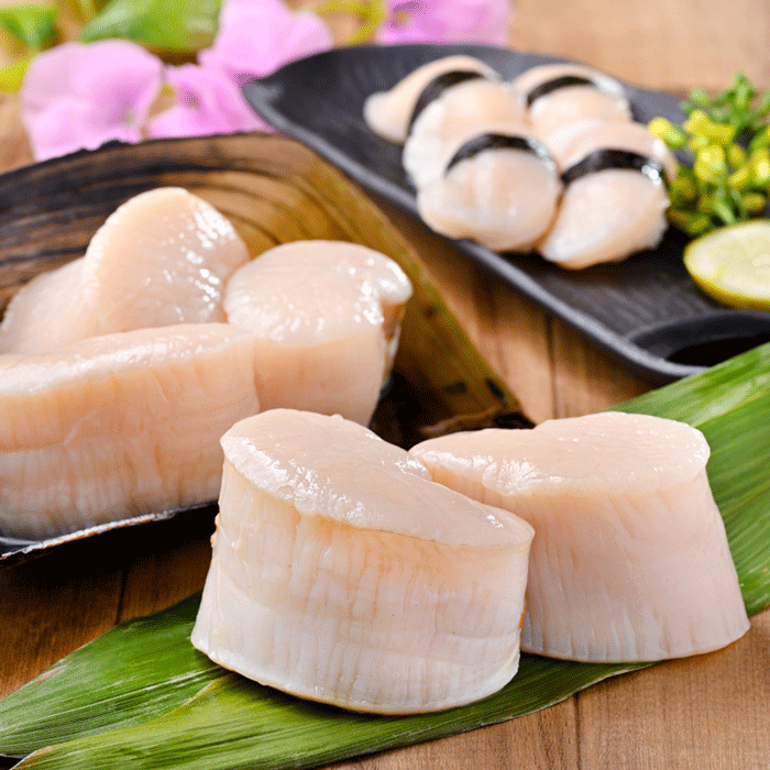 天然平貝スライス 2袋or4袋セット(冷凍) (送料無料)