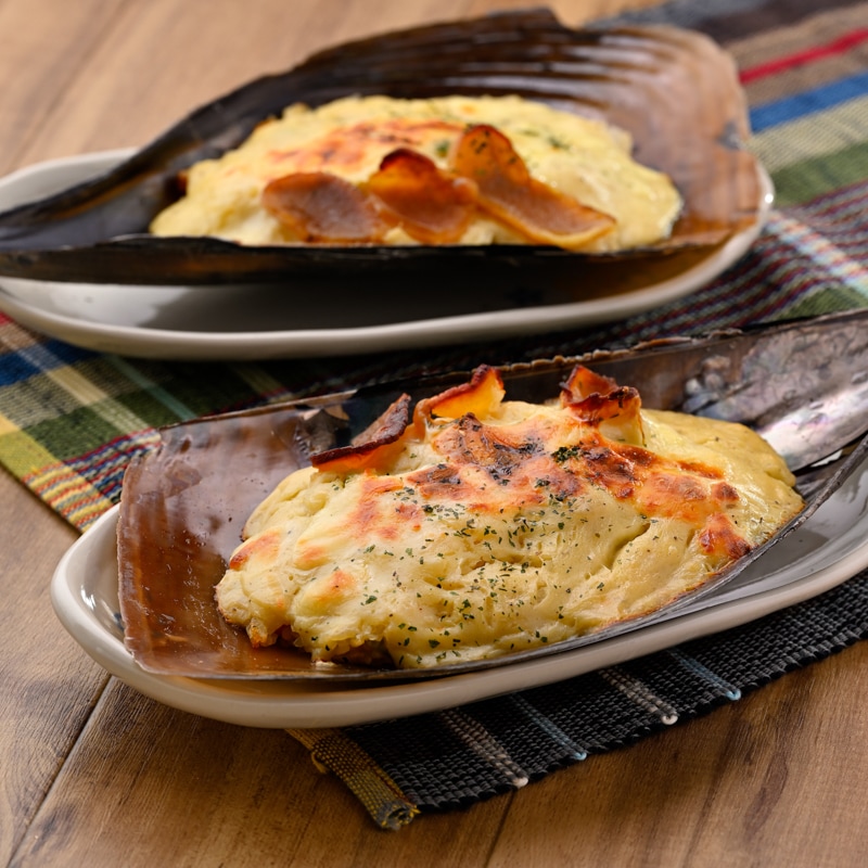 平貝ドリア(平貝の干物入り)