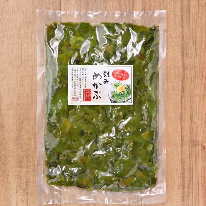 コリコリ食感のめかぶ刻み 300g