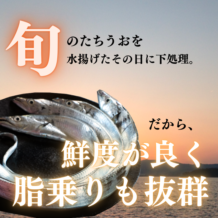 下処理済み/塩焼き用たちうお 1袋2切れ入り