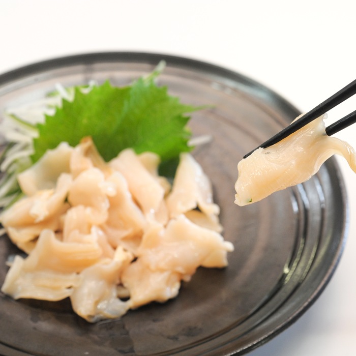 天然白みる貝  お刺身 (下処理済み) 100g 