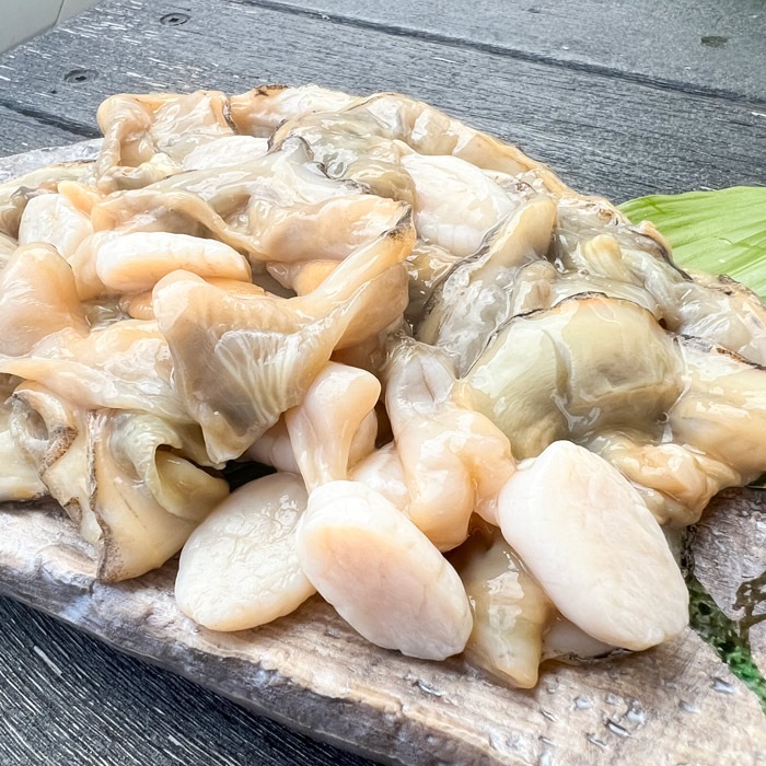 天然平貝ヒモ・小柱 200g
