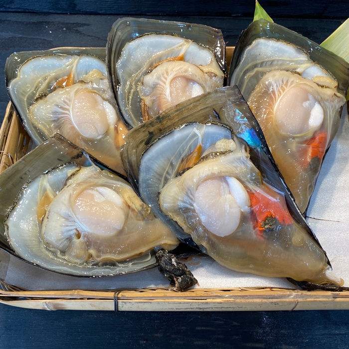 天然平貝ヒモ・小柱 200g