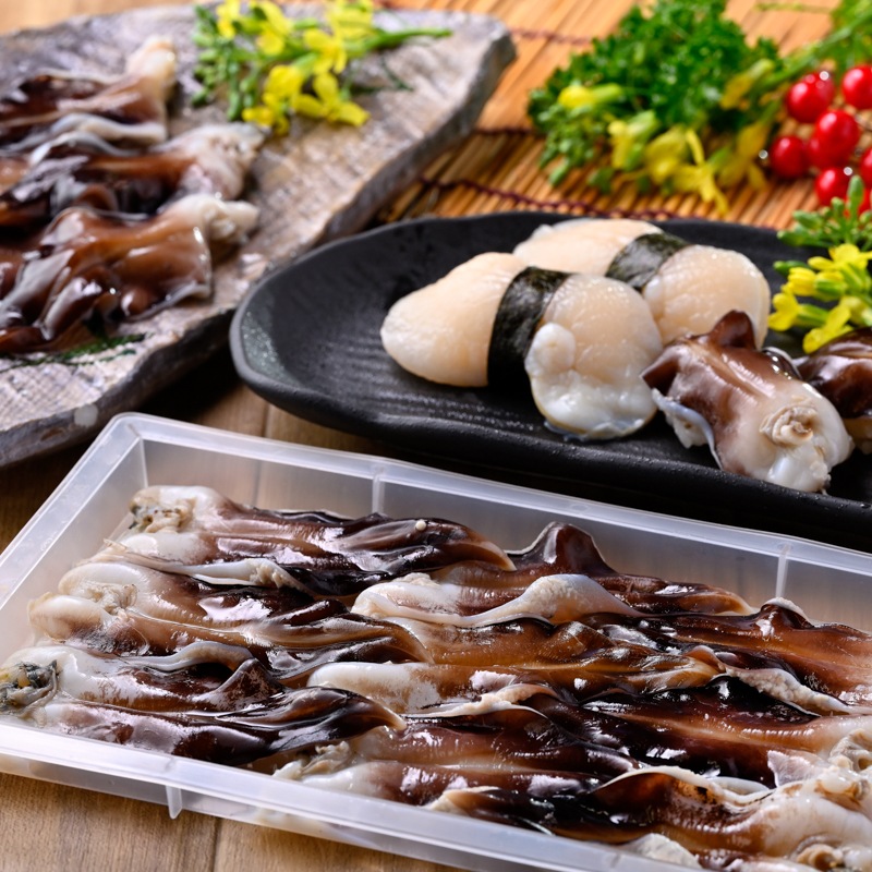 天然とり貝 9枚入り(中~特大)(冷凍)