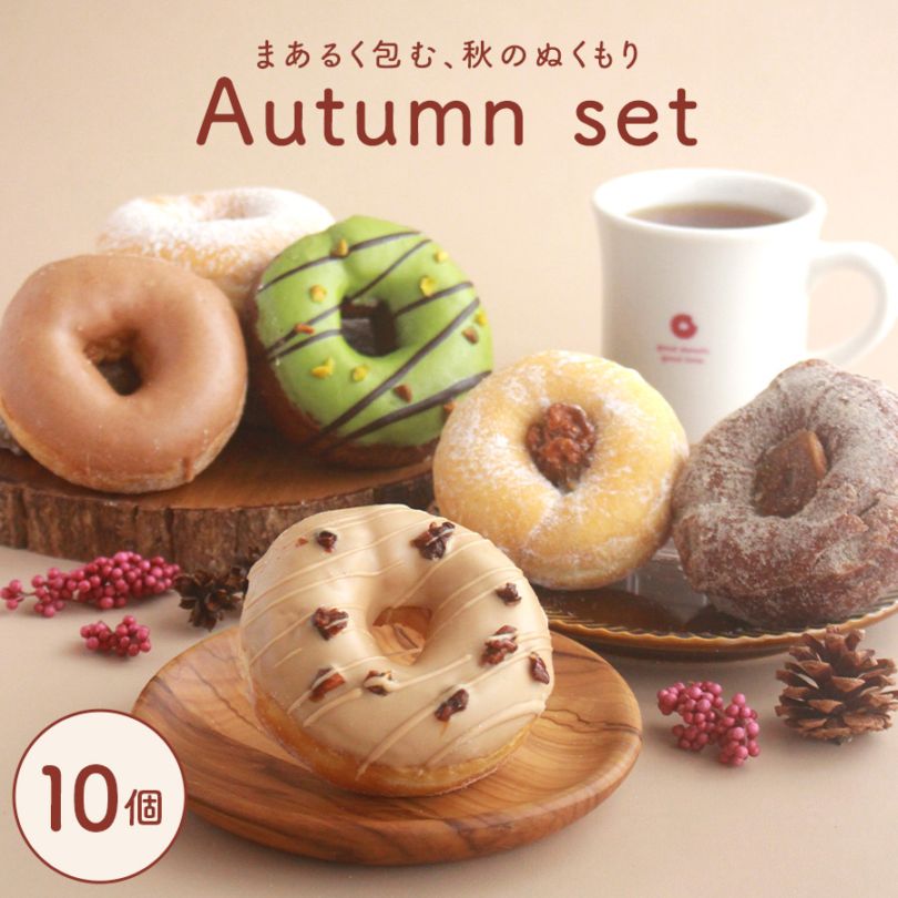 【秋限定】 オータムセット 10個入り(1箱10個入り・個包装)