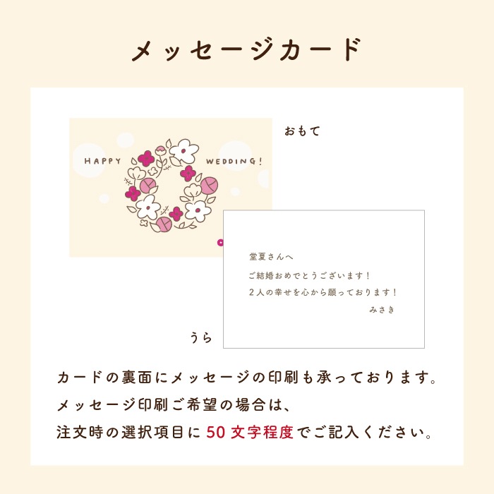 「ギフトセット」 オリジナルギフトカード付き(1箱4個入り 個包装)