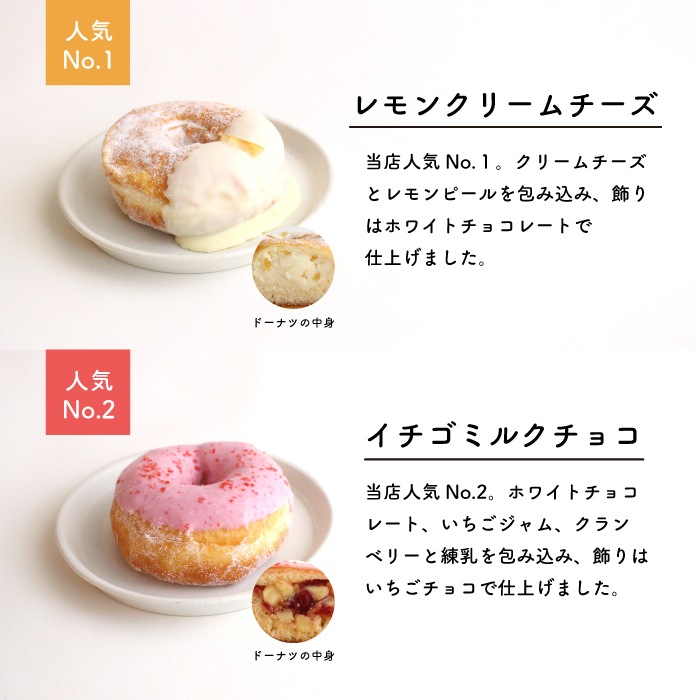 【クリスマス限定】お好きなドーナツを4個選べるセット(個包装)