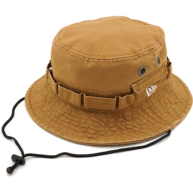 ニューエラ NEW ERA アドベンチャーハット ダックコットンキャンバス [14524831] ADVENTURE メンズ・レディース 帽子 タン 正規取扱店