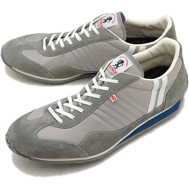 【当店限定復刻モデル】返品交換送料無料 パトリック スニーカー PATRICK メンズ・レディース 日本製 靴 STADIUM スタジアム FALLS シルバー系 [23454]