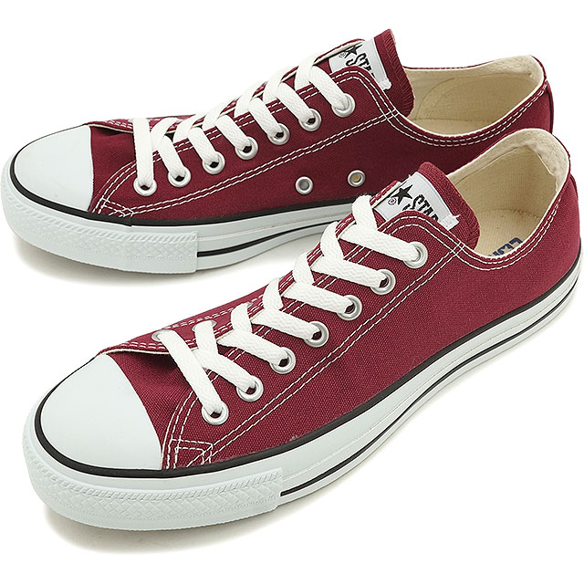 コンバース キャンバス オールスター ローカット CONVERSE CANVAS ALL STAR OX マルーン 靴 [32163522] 正規取扱店
