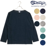 ティージー Tieasy メンズ HDCS ボートネックバスクシャツ HDCS BOATNECK BASQUE SHIRT [te001] トップス 長袖Tシャツ 日本製 オーガニックコットン 【メー