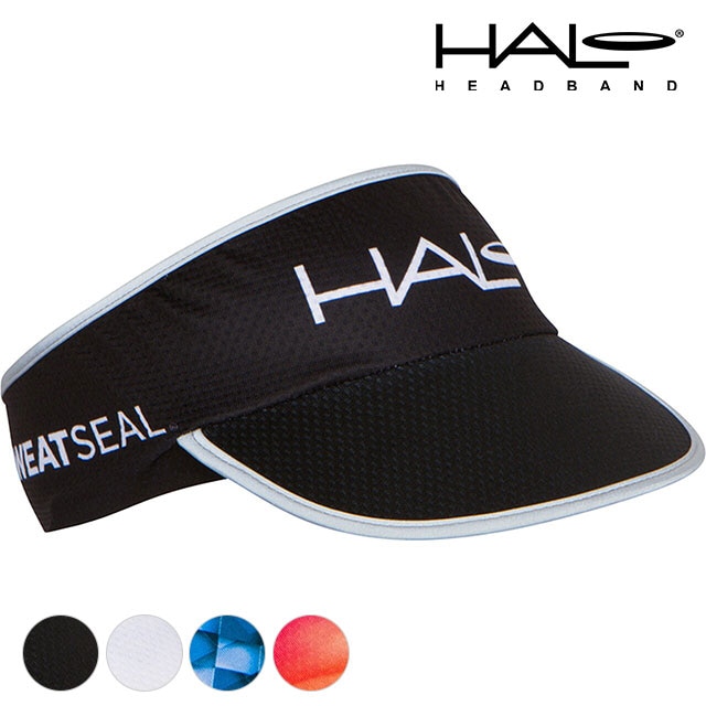 ヘイロ HALO ランニングバイザーバンド [H0033] メンズ・レディース フリーサイズ 吸汗 サンバイザー 【メール便配送】