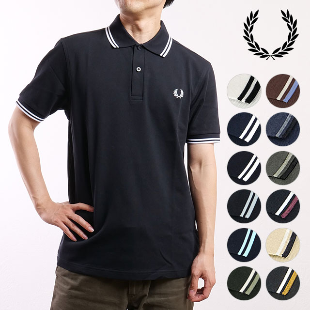 フレッドペリー FRED PERRY ポロシャツ ツイン ティップド フレッドペリーシャツ [M3600] TWIN TIPPED FRED PERRY SHIRT メンズ トップス 半袖 コットンピケ 当店激オシ 正規取扱店