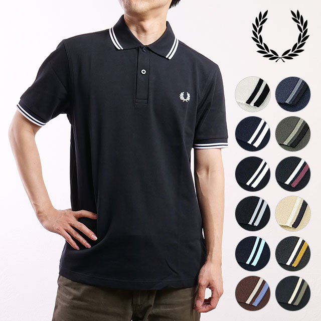 フレッドペリー FRED PERRY ポロシャツ ツイン ティップド フレッドペリーシャツ [M3600] TWIN TIPPED FRED PERRY SHIRT メンズ トップス 半袖 コットンピケ 当店激オシ 正規取扱店