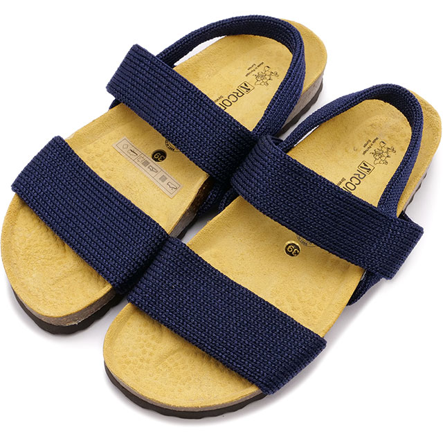 【SALE】アルコペディコ ARCOPEDICO モーリス レディース サンダル [6100660006221 SS22] MORRIS 健康サンダル ストラップサンダル Navy【s】