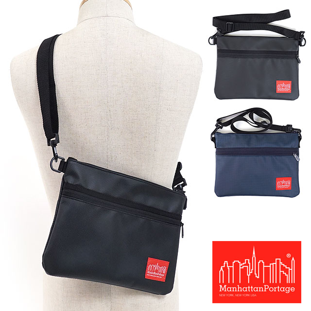 マンハッタンポーテージ Manhattan Portage マット PVC ショルダーバッグ Matte Vinyl Shoulder Bag メンズ・レディース [MP1084MVL SS18]
