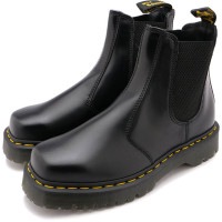 ̵ۥɥޡ Dr.Martens ǥ 륷֡ ٥å  [27888001 FW22] 2976 Bex Squared ɥ֡ ȥ Black Polished Smooth