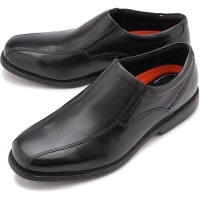 ロックポート ROCKPORT レザーシューズ チャールズロード スリッポン [V80561W FW22] Charlesroad Slip On メンズ 革靴 ワイドワイズ ビジネス Black 黒