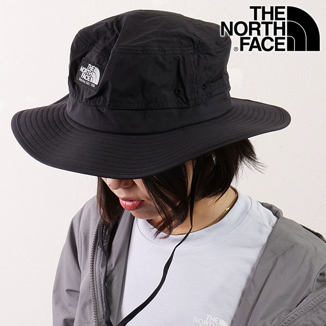 ザ・ノース・フェイス THE NORTH FACE ホライズンハット [NN02336-K SS23] Horizon Hat メンズ・レディース TNF アウトドア 帽子 UVカット サイズ調整可能 ブラック【メール便配送】正規取扱店