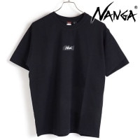 ナンガ NANGA メンズ エコハイブリッドマウンテンロゴTシャツ [NW2211-1G208] ECO HYBRID MT LOGO TEE トップス 半袖 クルーネック ショートスリーブ BLK【