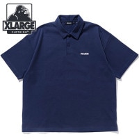 ̵ۡSALEۥȥ顼 XLARGE  ƥå  ݥ [101232013012 SS23SPOT] STANDARD LOGO POLO SHIRT x-large å顼 ȥåץ Ⱦµ NAVY  ͥӡϡs