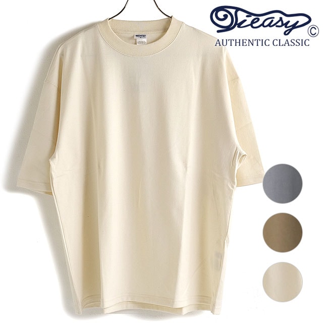 ̵ۡSALEۥƥ Tieasy  ƥ ޡ˥å ӥåT [te500BG SS23] TIEASY SUMMER KNIT BIG T-SHIRTS  ȥåץ Ⱦµ ܡȥͥå ܡTġڥ᡼ۡts