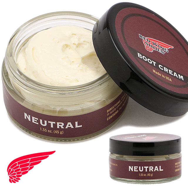 レッドウィング REDWING 純正ケア用品 ブーツクリーム [97110] Boot Cream 45g 靴 保革クリーム Made in USA 無色 ニュートラル