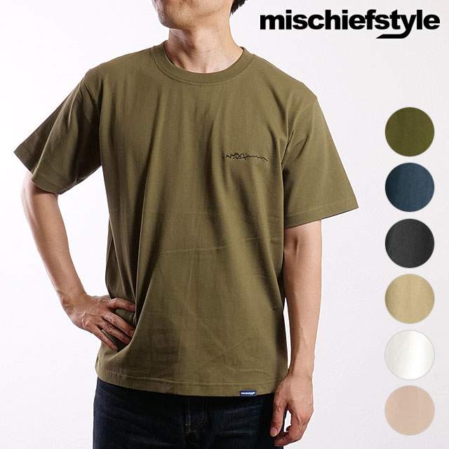 新作★STONE *新しいスタイル*スモールロゴパッチ Tシャツ ミスチーフスタイル mischiefstyle ジョウモウサンザンロゴT