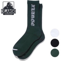 【20％OFF／SALE】エクストララージ XLARGE メンズ オールドイングリッシュソックス [101233054006 FW23] OLD ENGLISH SOCKS x-large エックスラ
